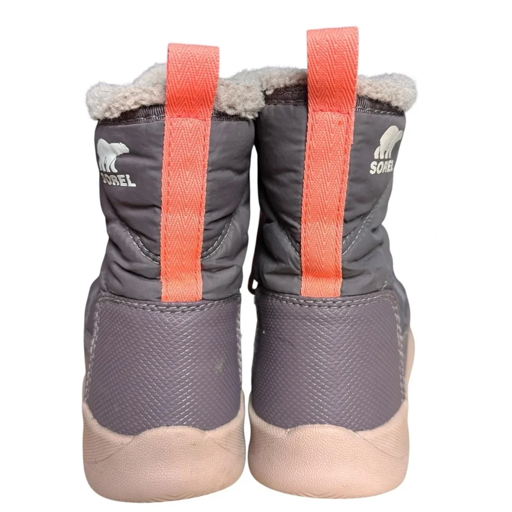 Sorel Whitney II Short Lace Winter Boots in Purple - Big Kids Sz 3